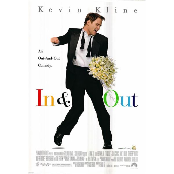 In & Out original 1997 vintage one sheet movie poster