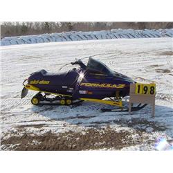 1999 Ski Doo Formula Z 500