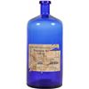 Image 1 : Peerless Extract Cream Cobalt Bottle [194886]