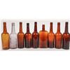 Image 1 : Tooled Top Western Whiskey Bottles, 9 [195426]