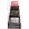 Image 2 : Coca-Cola Commemorative Bottles with Vintage Stand [196827]