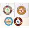 Image 2 : Lake Tahoe Gaming Chips (5) [194494]