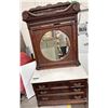 Image 2 : Ashville, NC, Spectacular  "Art Nouveau" Style Hall Bureau with Large Mirror, c 1900 [196567]