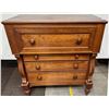 Image 1 : Bureau Desk, Fall Front, 3 Drawer, Mid-19th C. [196751]