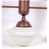 Image 2 : Three Globe Vintage Ceiling Lamp [195786]