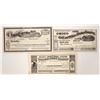 Image 1 : Nevada Mining Stock Trio, 3 Unissued [191694]