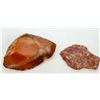 Image 2 : Jasper Hand Axe Point and Preform from Esmeralda County, Nevada [196304]