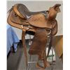 Image 1 : Western Saddle w/ Repairs, "Western Saddlery" [196612]