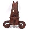 Image 2 : Cast Iron Equestrian Tie Pole Topper  [196563]