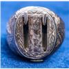 Image 1 : Navajo Knife Ring in Silver size 10.5/ 20.5mm [194553]