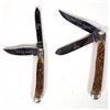 Image 2 : Queen Cutlery Master Cutler Collection Trapper Knives with Box (2) [194252]