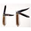 Image 3 : Queen Cutlery Master Cutler Collection Trapper Knives with Box (2) [194252]