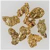 Image 1 : King Tut Placer Mine Gold Nuggets (7.9 grams) [194425]