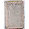 Image 1 : Boston Museum Newspapers 1849/50 Cal Gold Rush [195515]