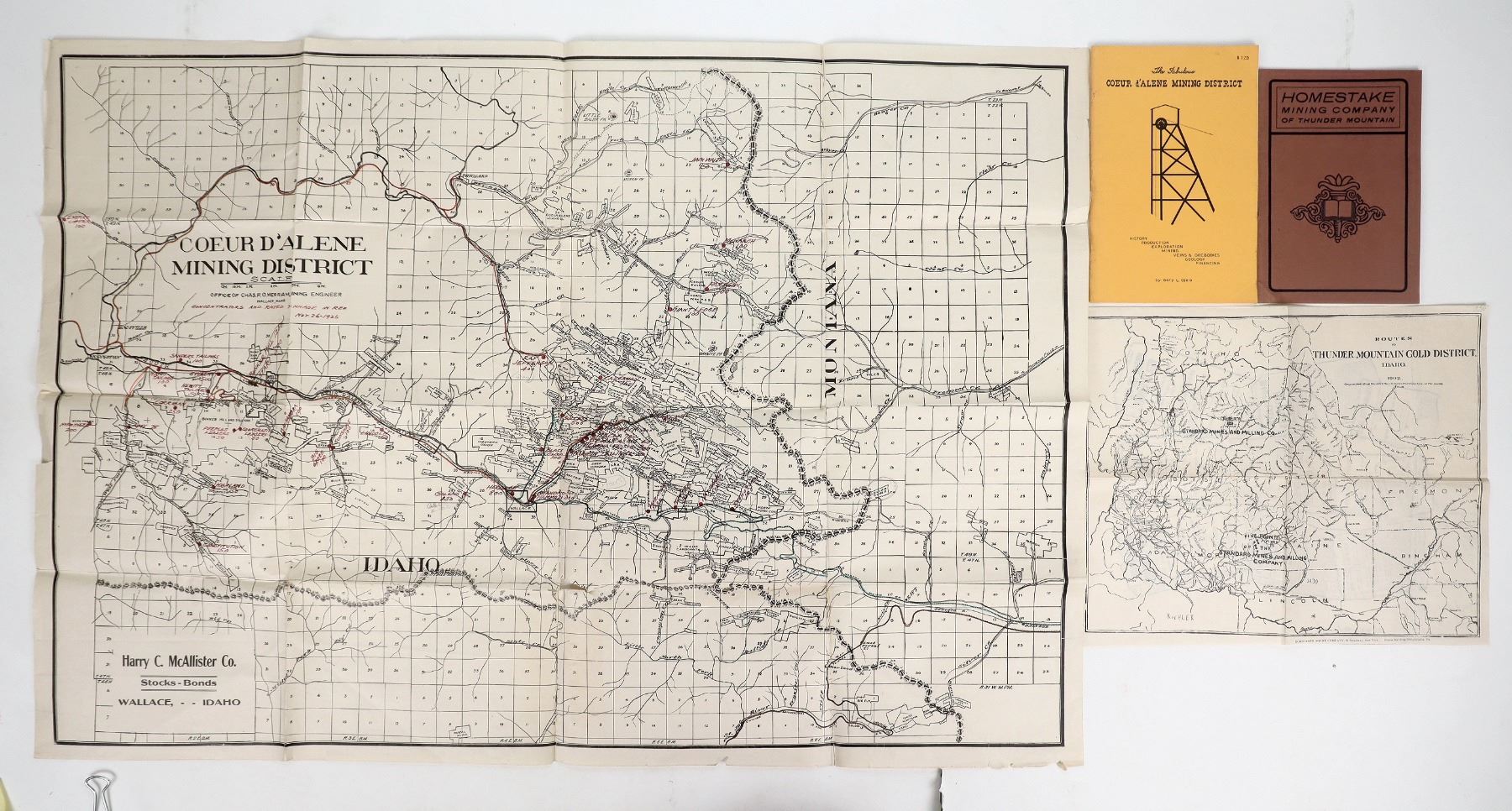 Idaho Mining Maps And Prospectus 4 195438 Idaho mining maps and prospectus 4 195438