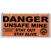 Image 1 : Nevada Mine Warning Sign, Very Rare [196573]