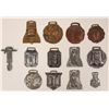 Image 1 : Rare Mining Watch Fobs (13) [194491]