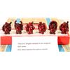 Image 1 : Resin Buddha Sets of 6, 25 [196231]