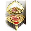 Image 2 : Lovers' Regal Frames, Jewelry Box, & Music Box Set [195938]