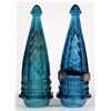 Image 1 : Car Vases, Cobalt Pair [195110]