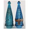 Image 2 : Car Vases, Cobalt Pair [195110]