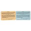 Image 2 : San Diego & Arizona Eastern Railway Co. Annual Pass Pair [195738]