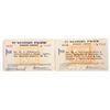 Image 1 : Western Pacific Railroad Company Annual Pass Pair [196030]