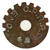 Image 1 : Central Pacific Railroad Token for Wood RARE [191349]