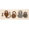 Image 2 : Unmarked Railroad Padlocks (4) [191347]