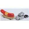 Image 7 : Plastic Advertising Vintage Toy Truck Quartette (4) [196519]