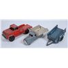 Image 1 : Truck/Trailer Toys (3), w. Rare Hubley [197020]
