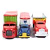 Image 2 : Wyandotte and Banner Toy Truck Trio, Vintage [196518]