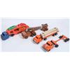 Image 1 : Vintage Logging Trucks Handmade Wood and Pressed Steel [183553]
