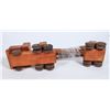 Image 7 : Vintage Logging Trucks Handmade Wood and Pressed Steel [183553]