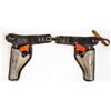 Image 1 : Gene Autry Cap Pistols with Flying A Ranch Holsters [196988]