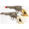 Image 2 : Hubley Cap Pistols with Real Cowhide Holsters [196987]