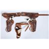 Image 1 : Hubley Texan Jr. Toy Dual Pistol Holster Belt [196946]