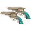 Image 2 : Texas Jr. Cap Guns with Turquoise Grips and Holsters [196985]