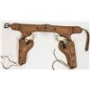 Image 1 : Two "Texas Jr." Cap Pistols in LH Brand Holsters [196980]