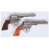 Image 2 : Hubley Toy Pistols and Leather Holster Belt [196899]