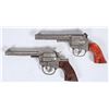 Image 3 : Hubley Toy Pistols and Leather Holster Belt [196899]