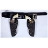 Image 1 : Kit Carson Toy Cap Pistols with Holsters C.1950's [196960]