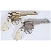 Image 2 : Kit Carson Toy Cap Pistols with Holsters C.1950's [196960]