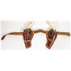 Image 1 : "Pony Boy" Cap Pistols in Two Tone Leather Holsters [196984]