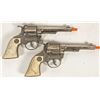 Image 3 : Western Longhorn Cap Pistols with Cowhide Holsters [196990]