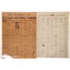Image 1 : Vintage Newspaper Pages (2): US Leaves Gold Standard [194684]