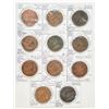 Image 1 : Bank of Upper Canada Penny Tokens (11) [196415]