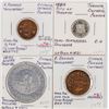 Image 1 : Canadian Tokens/Medals (4) [196471]