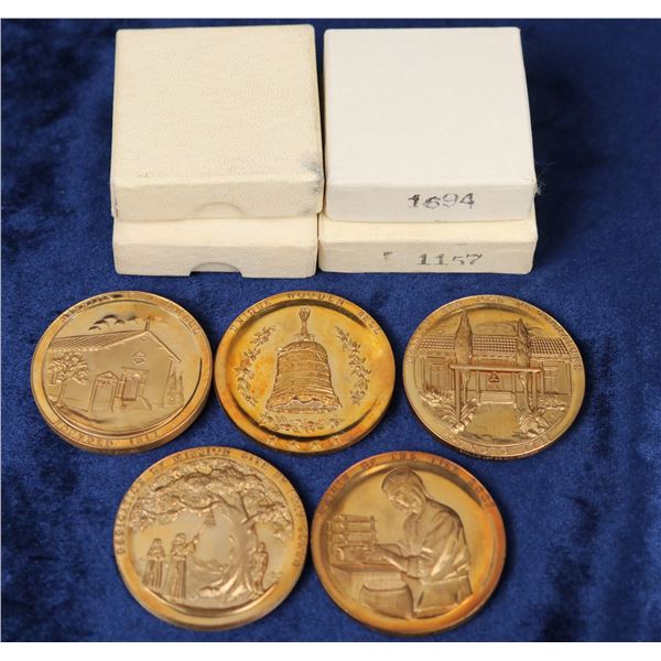 California Mission Medals (9) [196106]