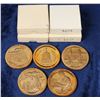 Image 1 : California Mission Medals (9) [196106]